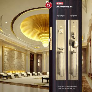 Khóa Inox304 đúc S08002 PVD