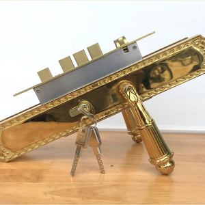 Khóa cửa chính bằng đồng BL - 9393 - 24K