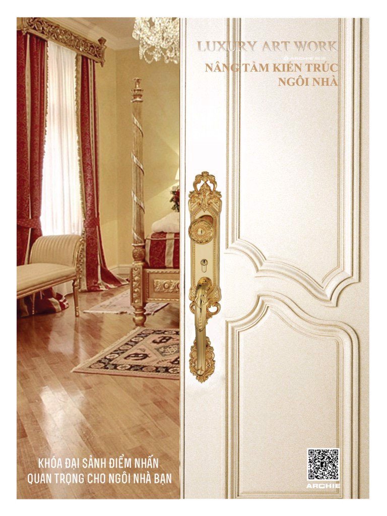 Khóa cửa đại sảnh